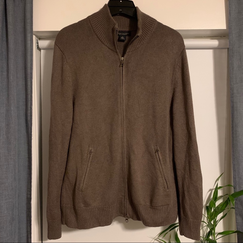 Banana Republic Luxury Blend Zip-up Sweater